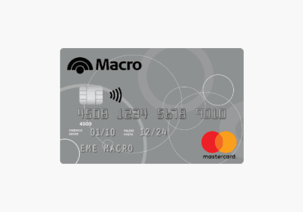 Tarjeta Macro Mastercard Platinum