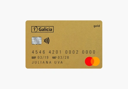 Tarjeta de Crédito Mastercard Galicia Gold