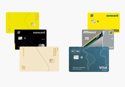 Conheça 6 cartões do Banco do Brasil