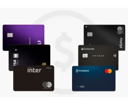 Top 6 melhores cartões de crédito com cashback