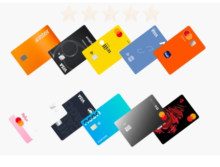 Melhores carttões de crédito sem anuidade