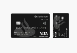cartao santander black visa